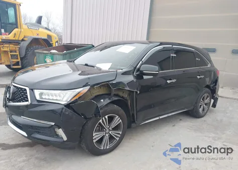 2017 Acura Mdx z USA, uszkodzony, nr VIN 5FRYD4H34HB032460